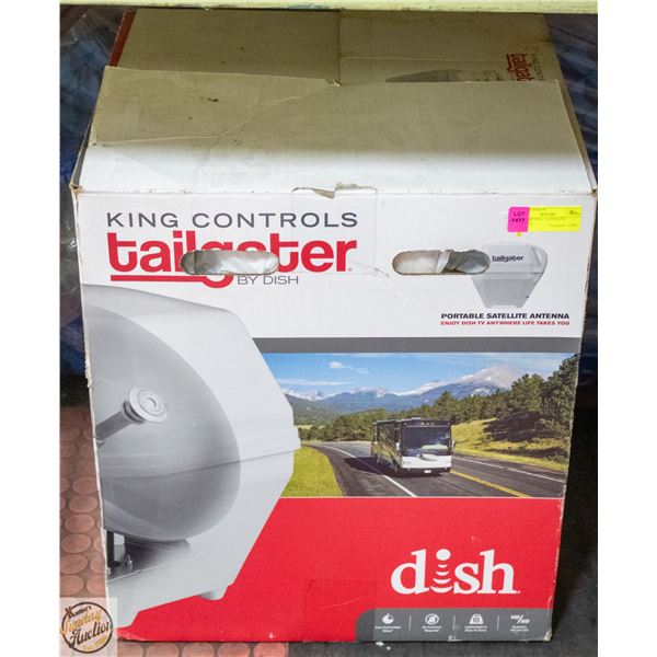 KING CONTROLS TAILGATER DISH PORTABLE