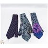 Image 1 : 3 DESIGNER NECK TIES BELLAGIO, GIOVANNI MILANO &