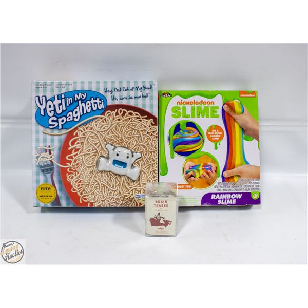 3 NEW TOY/ACTIVITY/PUZZLE