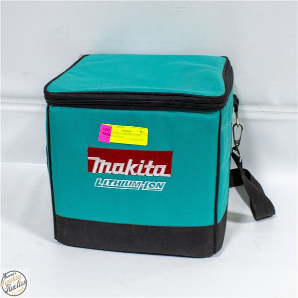 MAKITA BLUE ZIPPERED TOOL CARRYING BAG