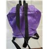 Image 3 : 1980'S ORANGE GAL PRODUCTS PURPLE SATIN BACKPACK