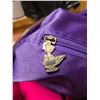 Image 4 : 1980'S ORANGE GAL PRODUCTS PURPLE SATIN BACKPACK