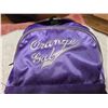 Image 5 : 1980'S ORANGE GAL PRODUCTS PURPLE SATIN BACKPACK