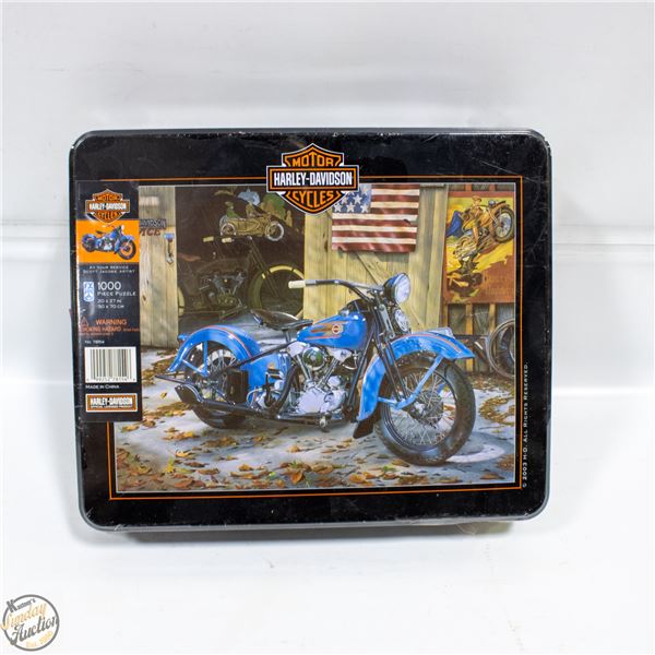 SEALED HARLEY DAVIDSON 1000PC PUZZLE