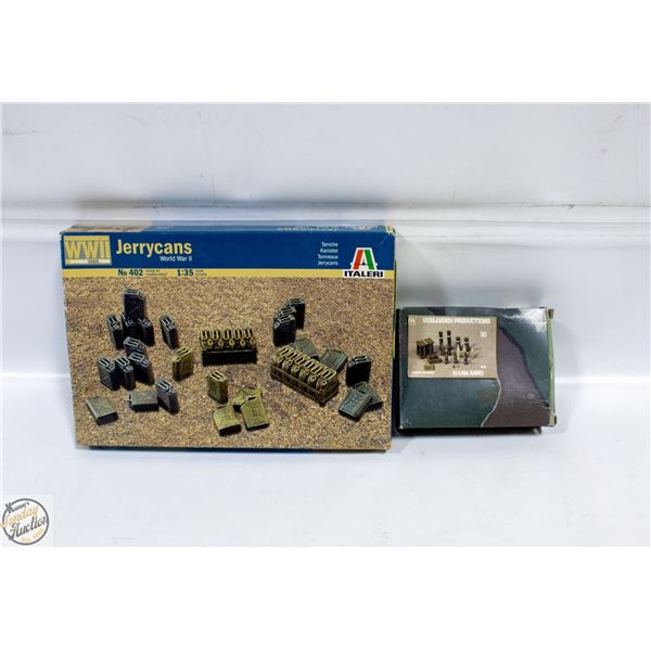 VINTAGE MINIATURE BUILDING KITS