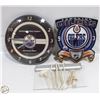 Image 1 : 3 ESTATE OILERS WALL CLOCKS