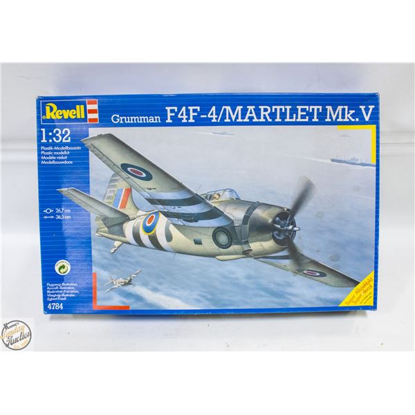 REVELL 1/32 SCALE GRUMMAN F4F-4 KIT