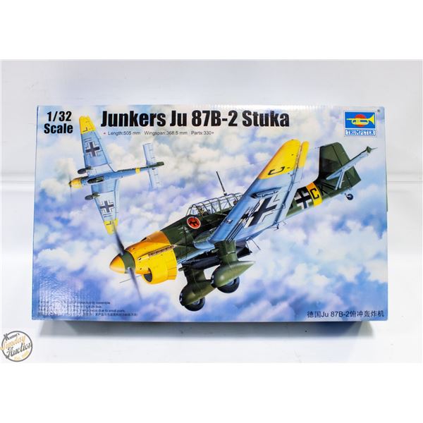 TRUMPETER JUNKERS 1/32 SCALE KIT IN BOX