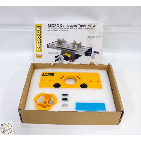 MICRO COMPOUND TABLE KT 70 + NEU ROUTER