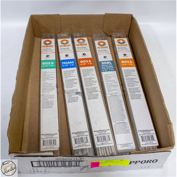 BUNDLE OF ASSORTED STICK ELECTRODES