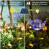 Image 6 : PACK OF TWO SOLAR FIREWORKS 8 MODES 150LED COLORED