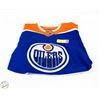 Image 1 : OILERS HOME JERSEY YOUTH/KIDS SIZE SMALL