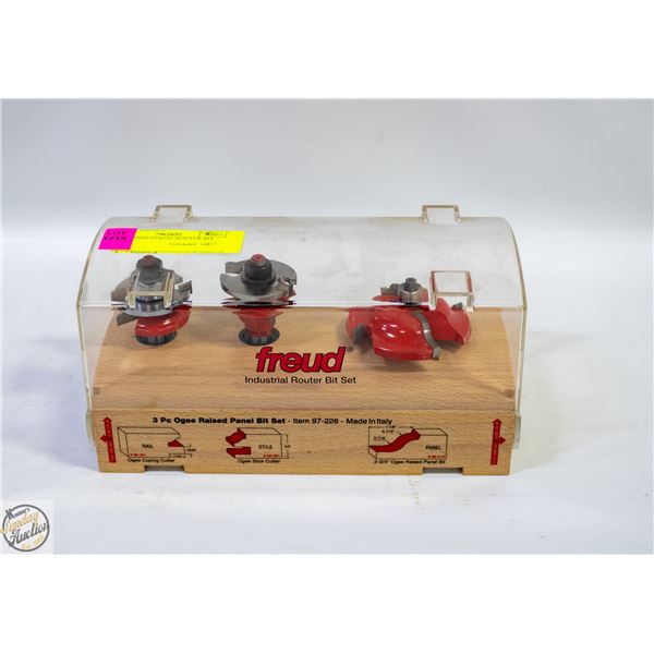 FREUD INDUSTRIAL ROUTER BIT SET