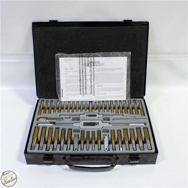 MAXIMUM TAP DRILL BIT SET BLACK METAL CASED