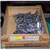 Image 1 : HAND POURED LEAD INGOTS IN WOODEN CRATE