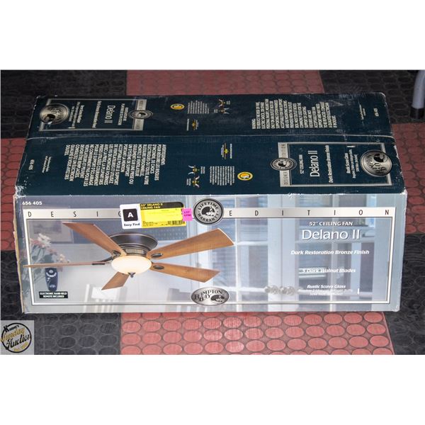 BOXED 52 INCH CEILING FAN