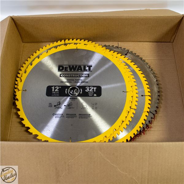 BUNDLE OF 12 INCH SAW BLADES