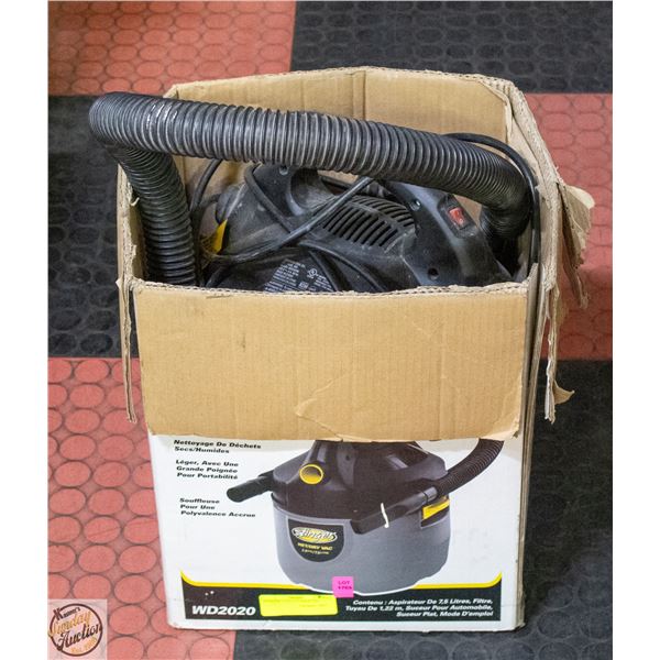 STINGER 2 GALLON SHOP VAC