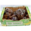 Image 1 : AMBER SEE-THROUGH PYREX (13PCS INCLUDES LIDS)