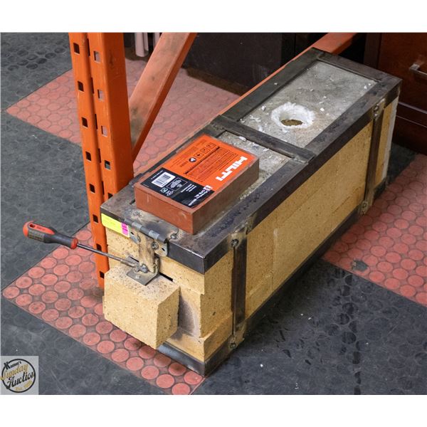 HANDMADE FORGE WITH HILTI FIRESTOP BLOCK