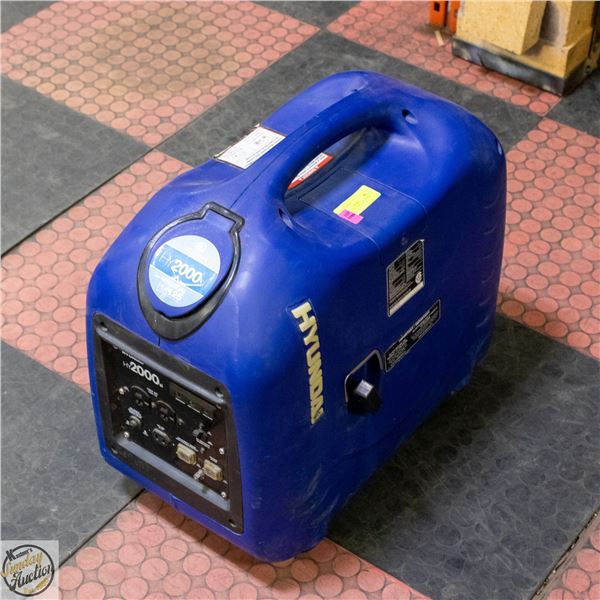 HYUNDAI HY2000SI GENERATOR