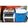Image 1 : BROTHER PRINTER WITH TOTE OF TONER