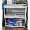 Image 1 : 3 TIER PLASTIC GARAGE SHELF 38" X 24" X 36"