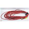 Image 1 : RED/BLACK LONG EXTENSION CORD