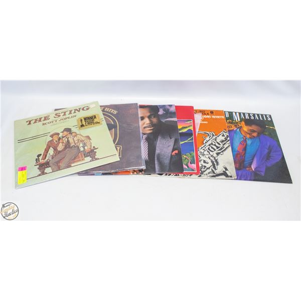 6 RECORD ALBUMS