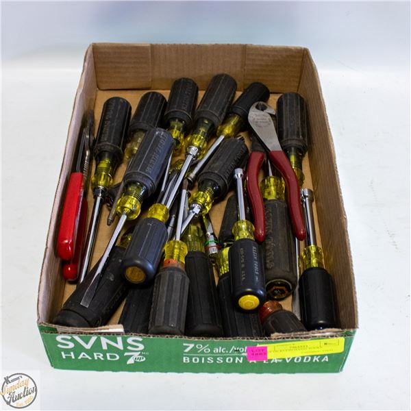 FLAT OF KLEIN HAND TOOLS