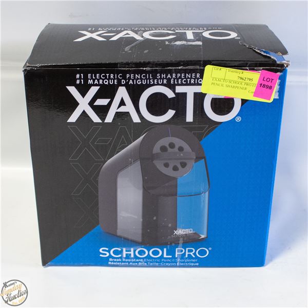 EXACTO SCHOOL PRO ELECTRIC PENCIL SHARPENER