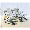 Image 1 : NEW WITH TAGS - 3 X 3-TIER CANDLE HOLDERS