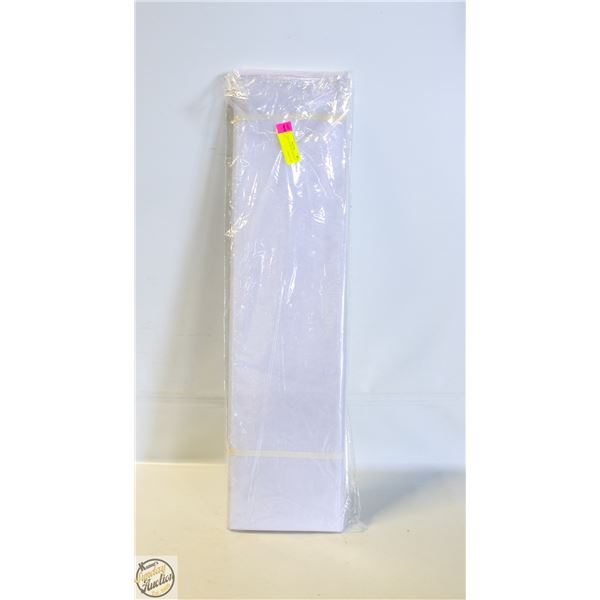 NEW - BOLT OF WHITE ORGANZA FABRIC