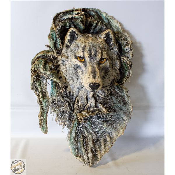 3D WOLF ART PIECE