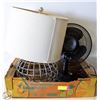 Image 1 : TABLE LAMP AND FAN