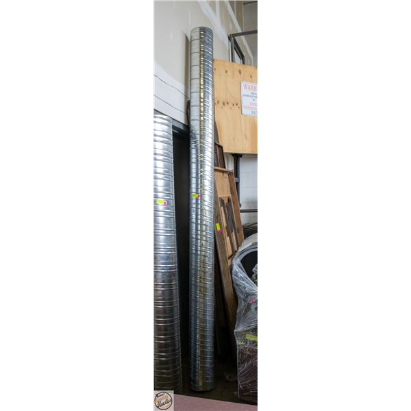 8" X 10' RIGID SPIRAL DUCT