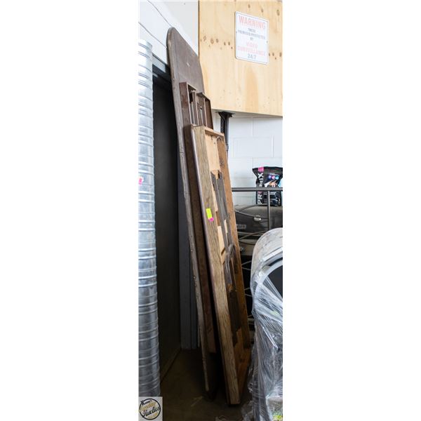 2 LARGE HEAVY DUTY FOLDING TABLES