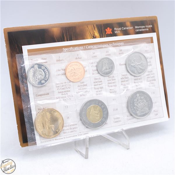 2004 CANADA RCM MINT SEALED UNCIRCULATED COIN SET