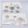 Image 1 : 1971/72 LOT OF 2 CANADA UNCIRCULATED RCM COIN