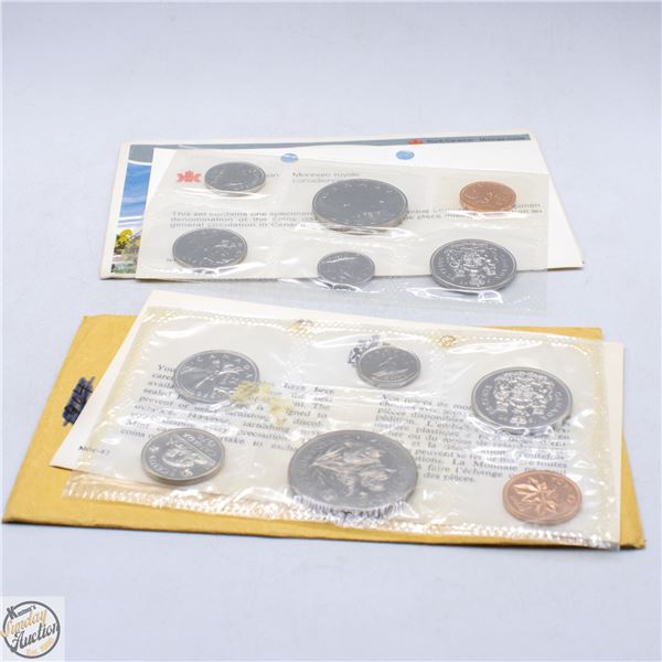 1970/79 LOT OF 2 CANADA UNCIRCULATED RCM COIN