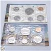 Image 1 : 1976/77 LOT OF 2 CANADA UNCIRCULATED RCM COIN