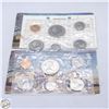 Image 2 : 1976/77 LOT OF 2 CANADA UNCIRCULATED RCM COIN