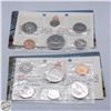 Image 1 : 1975/76 LOT OF 2 CANADA UNCIRCULATED RCM COIN