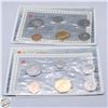 Image 1 : 1993/94 LOT OF 2 CANADA UNCIRCULATED RCM COIN