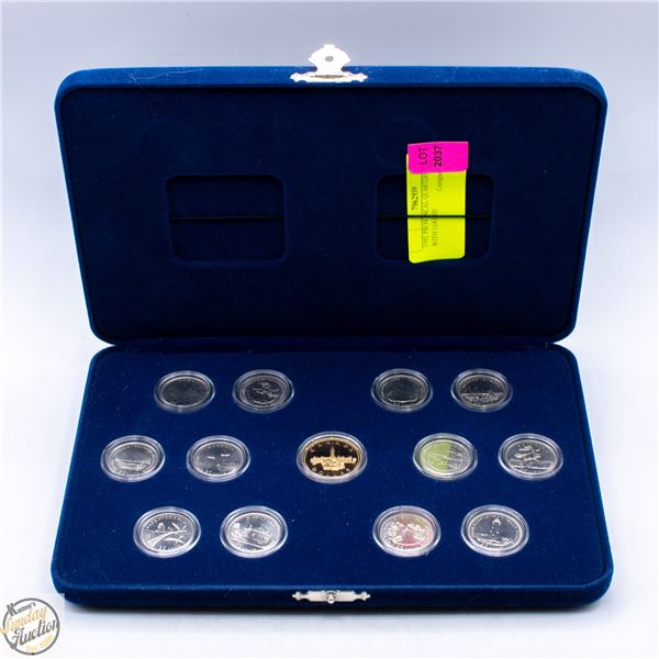 1992 PROVINCAL QUARTERS SET WITH LOONIE