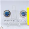 Image 1 : 2 TORONTO GLOW IN THE DARK TOONIES