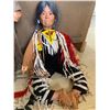 Image 4 : Detailed Native American Dolls With Accessories