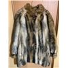 Image 1 : Vintage Tissavel Faux Fur Coat with Satin Lining and Button Closures