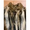 Image 2 : Vintage Tissavel Faux Fur Coat with Satin Lining and Button Closures