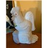 Image 3 : Decorative Glassware, Ceramic Rooster, and Artwork
